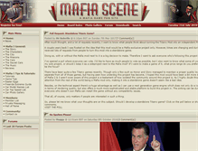 Tablet Screenshot of mafiascene.com